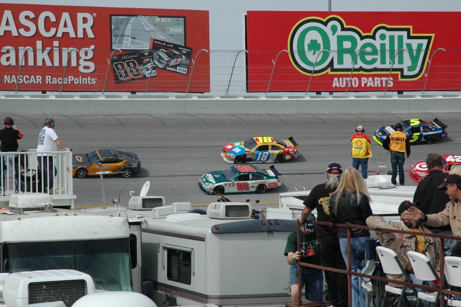 SPEEDWAY RV RENTALS AND INFIELD PACKAGES