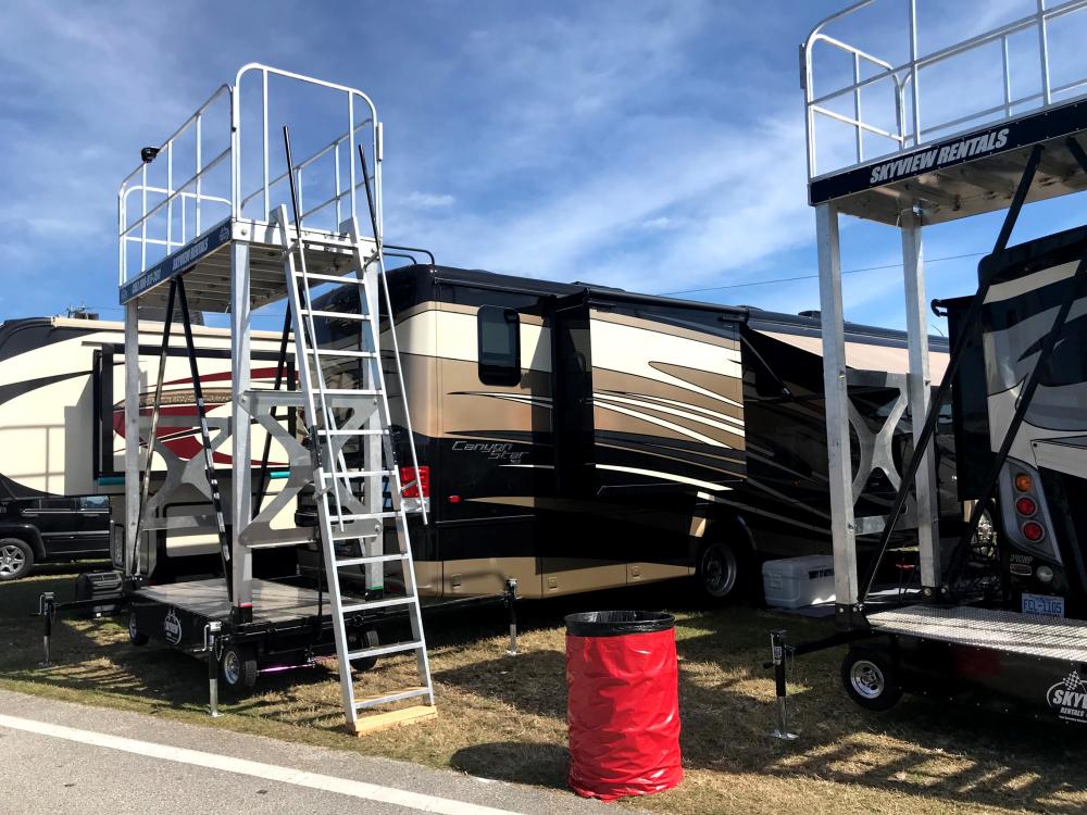 Trinity RV Rentals Canyon Star NASCAR RV Packages