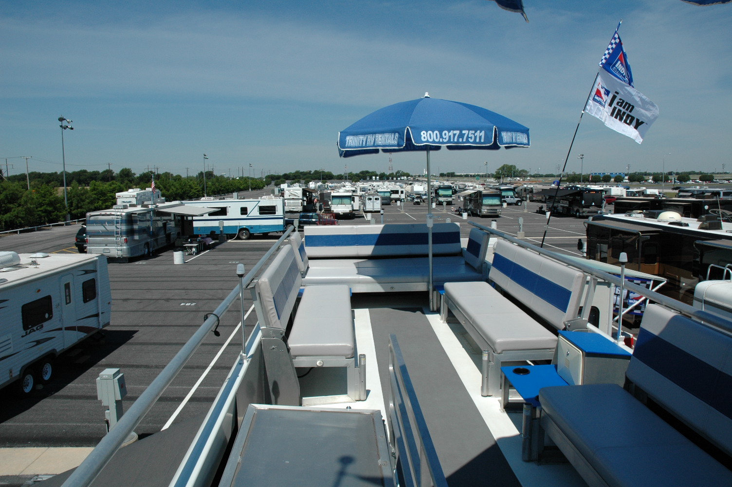 SPEEDWAY RV RENTALS AND INFIELD PACKAGES